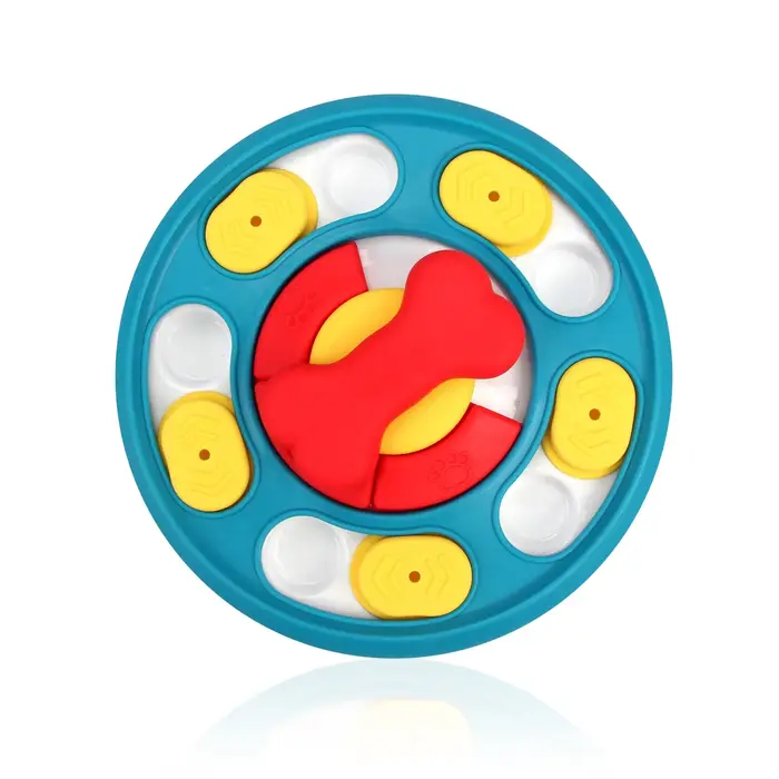 Jouets Puzzle pour chiens, mangeoire lente interactive, augmentation des chiots, distributeur de nou