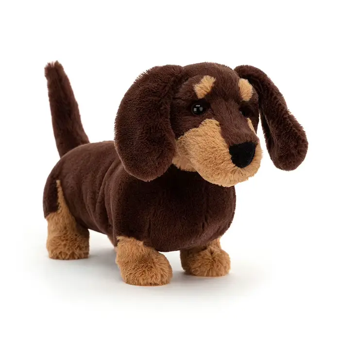 Jouets en peluche Catt Otto Sausage Dog, jouets doux de haute qualité, animaux en peluche mignons de