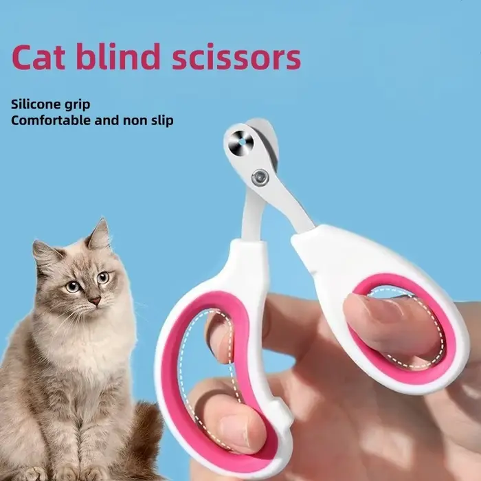 Coupe-ongles professionnel pour animaux de compagnie, pour petit chat, chien, en acier inoxydable, c