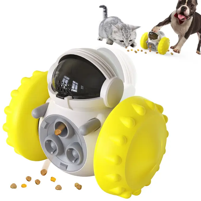 Distributeur interactif de friandises pour chiens et chats
