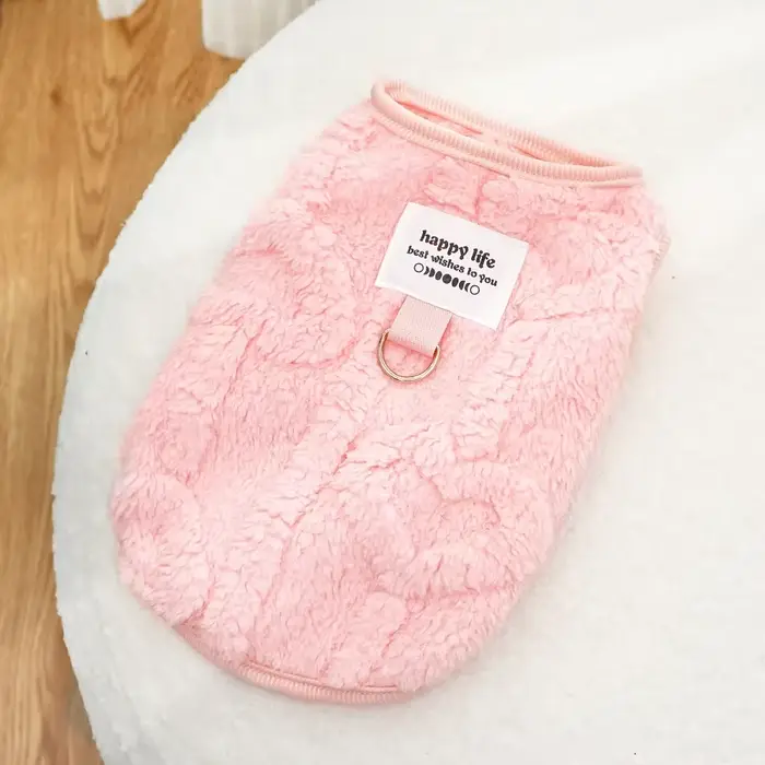 Vêtements d'hiver chauds pour petits chiens et chats, veste polaire douce et confortable pour l'exté