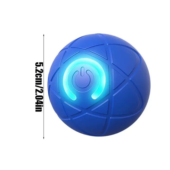 Boule roulante active pour chiens, boule roulante vibrante, boule roulante automatique, jouets pour