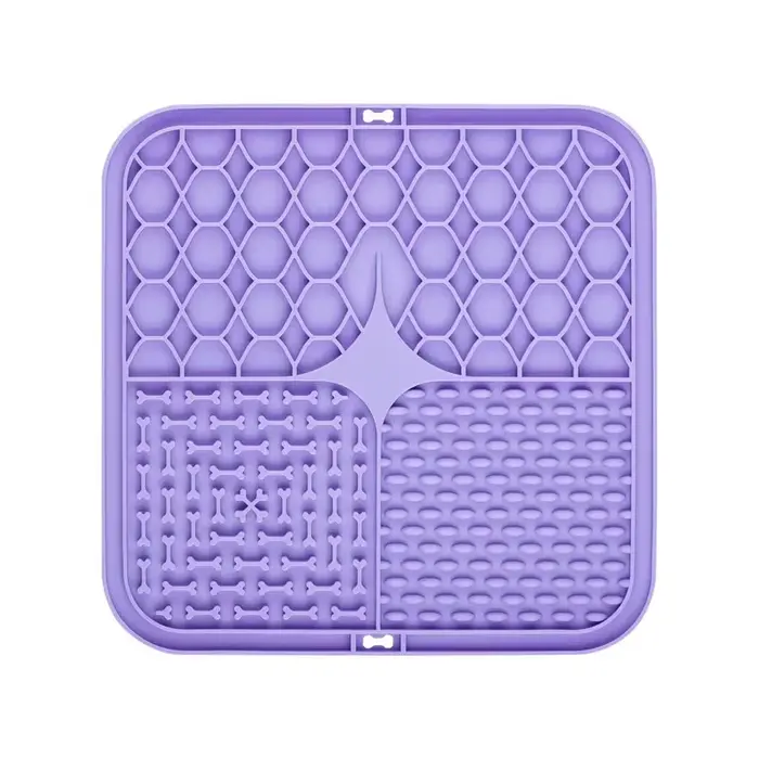 Napperon pour animaux de compagnie chat tapis d'alimentation lente chien lécher