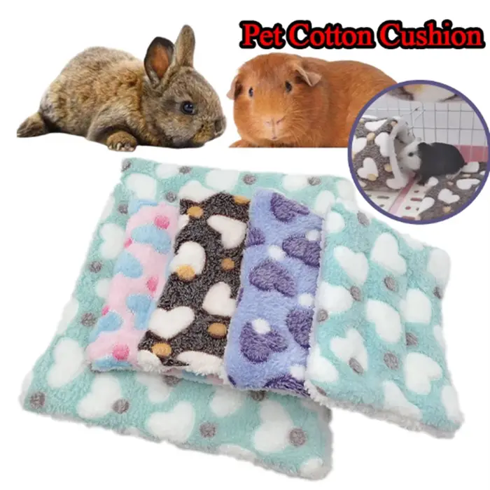Hiver chaud petit cochon d'inde Hamster lit maison nid Hamster accessoires écureuil hérisson lapin C