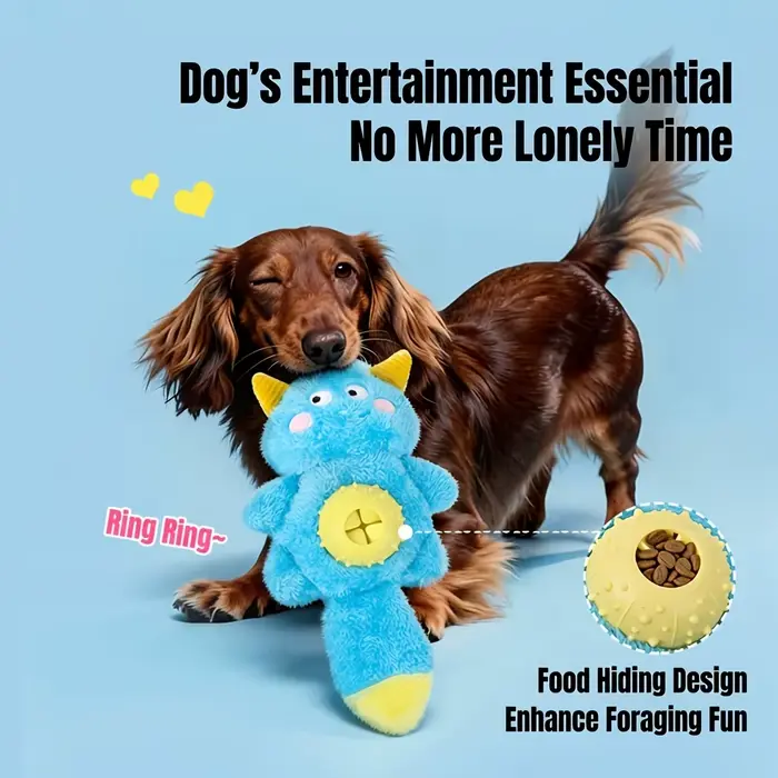 Jouet en peluche pour chien monstre mignon