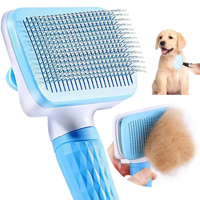 Brosse anti-poils pour chien et chat